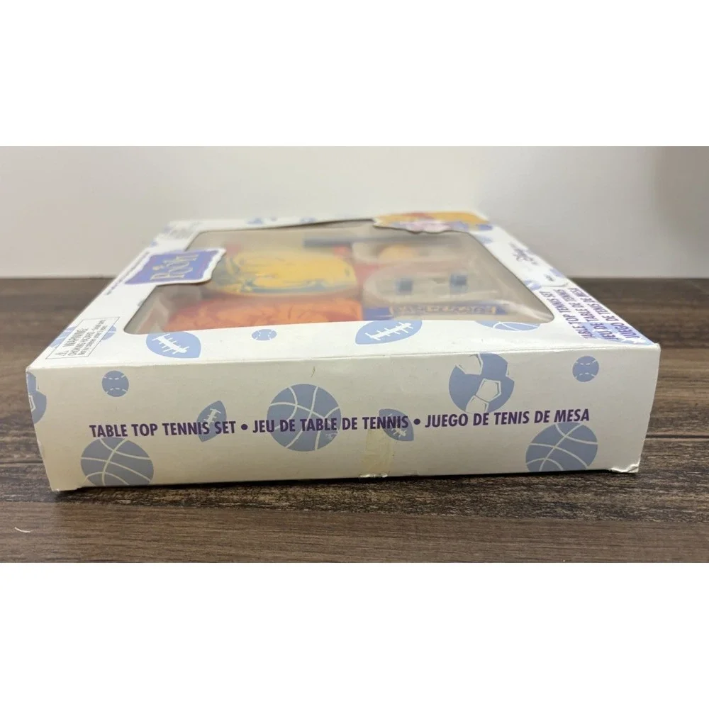 Vintage Winnie the Pooh Table Top Tennis Game Paddles Ball Net New Open Box